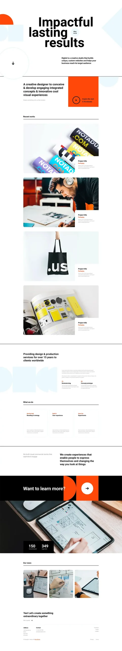 Digital-agency-page