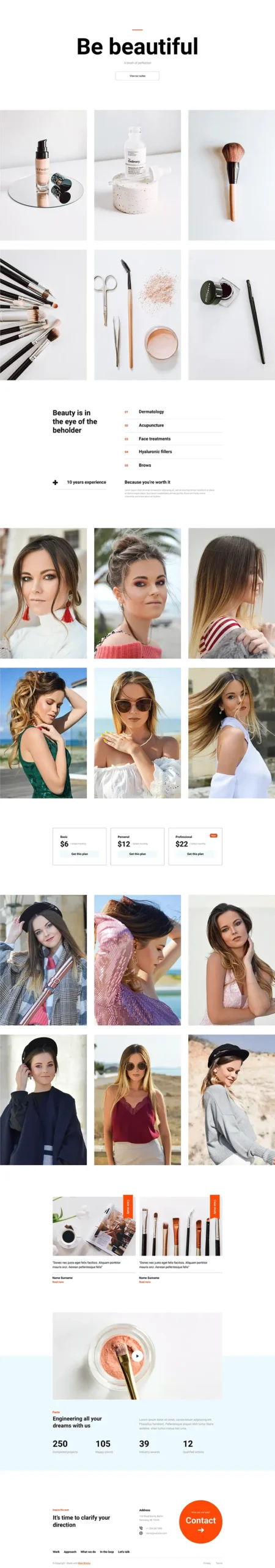 Make-up-page