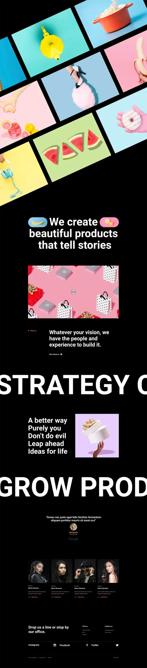 Portfolio-page