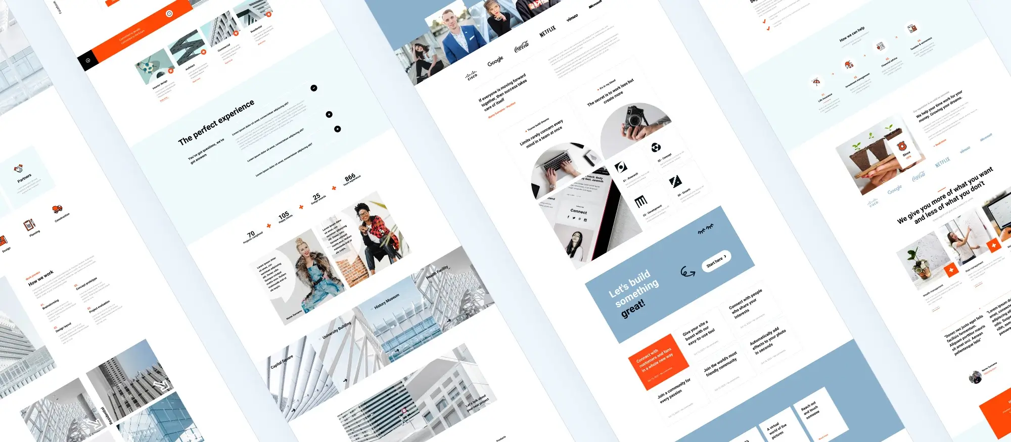 Gutenberg block patterns and theme examples 6 MaxiBlocks WordPress block templates