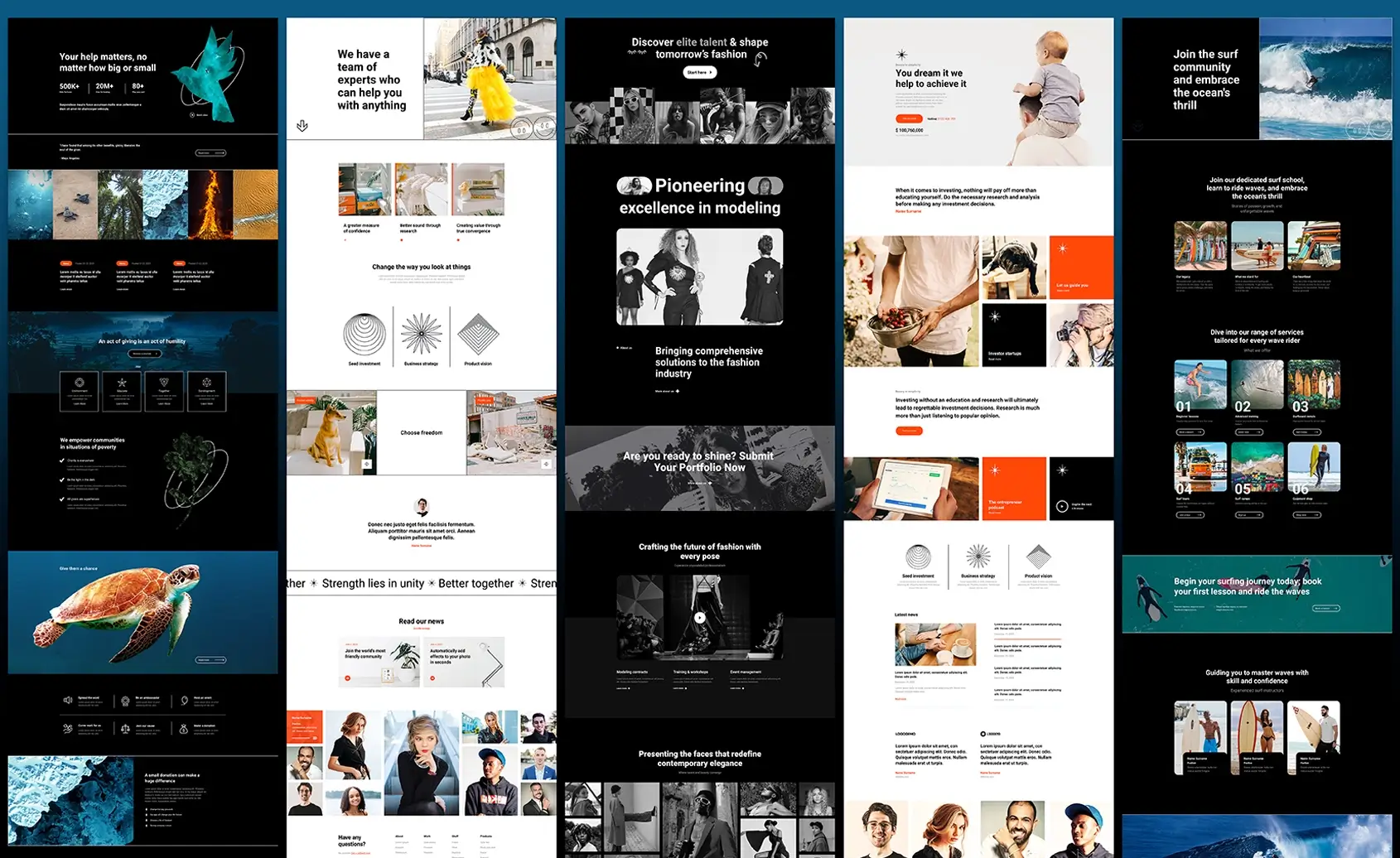 MaxiBlocks WordPress Patterns