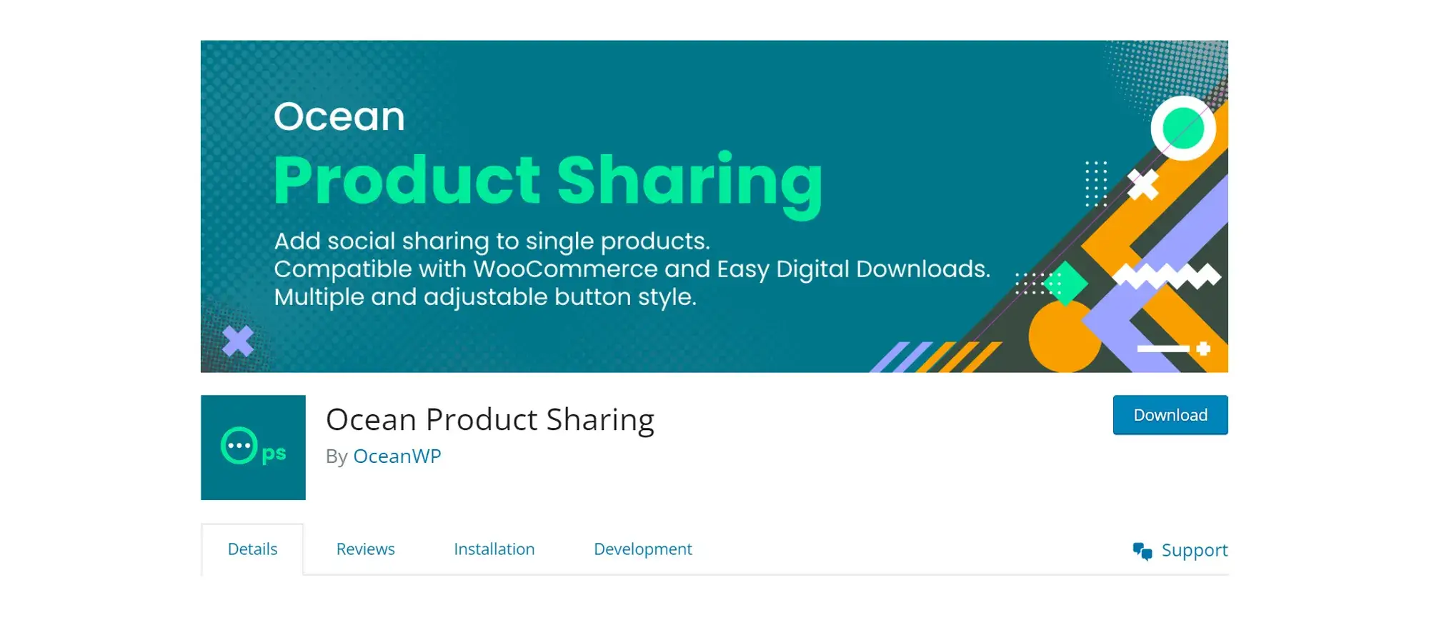 Ocean Product Sharing