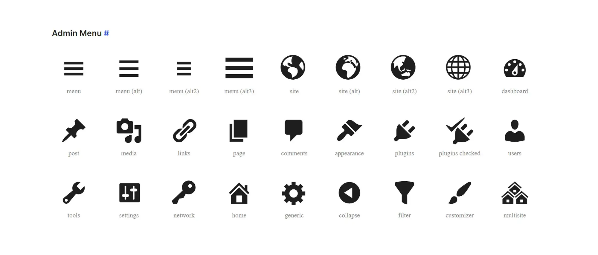 WordPress dashicons a complete guide 2 WordPress dashicons