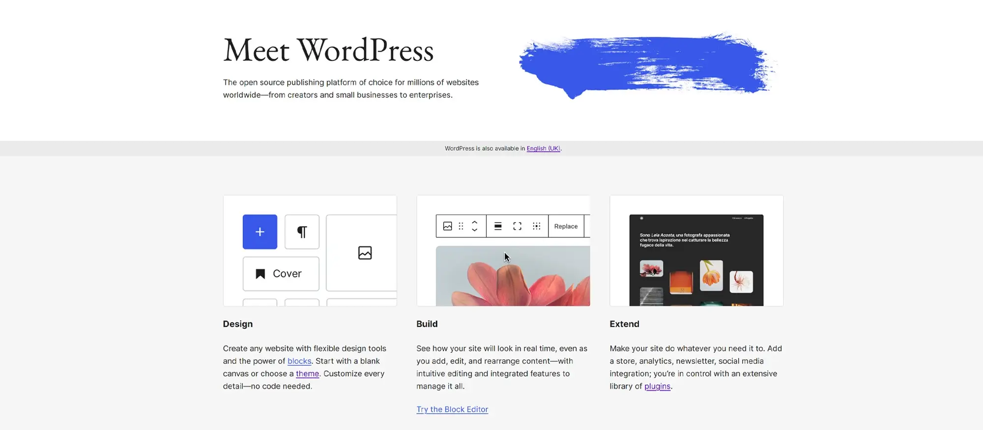 Getting started 4 WordPress Getting Started guide